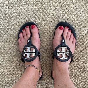 Tory Burch miller black sandal